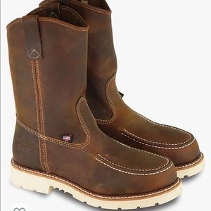 Thorogood American Heritage 11” Steel Toe Slip On Work Boots